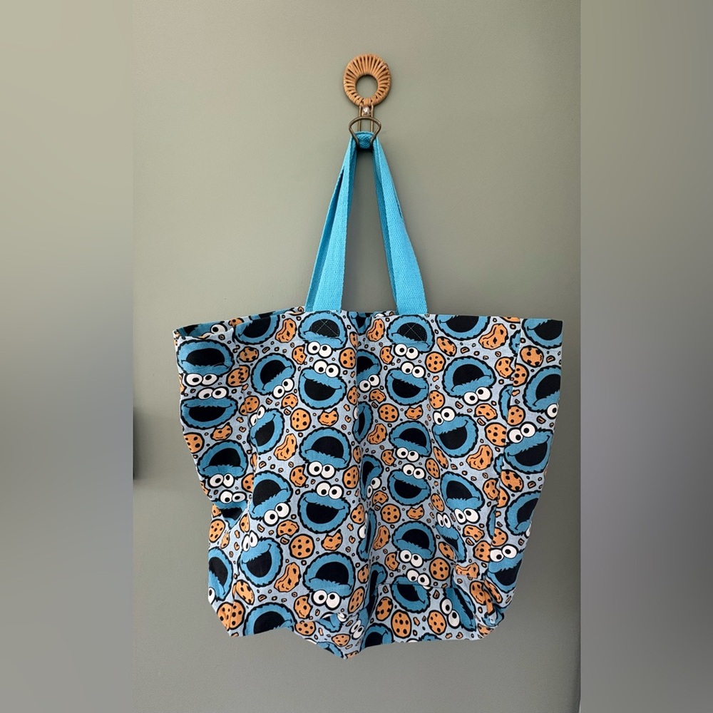 Sesame Street Cookie Monster Tote Bag